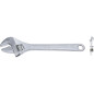 Clé à molette 375 mm - 40 mm d ouverture - Acier robuste - Ajustement précis et polyvalent - BGS