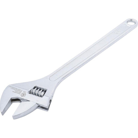 Clé à molette 600 mm - 62 mm d ouverture - Acier robuste - Ajustement précis et durable - BGS
