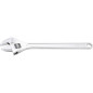 Clé à molette 600 mm - 62 mm d ouverture - Acier robuste - Ajustement précis et durable - BGS