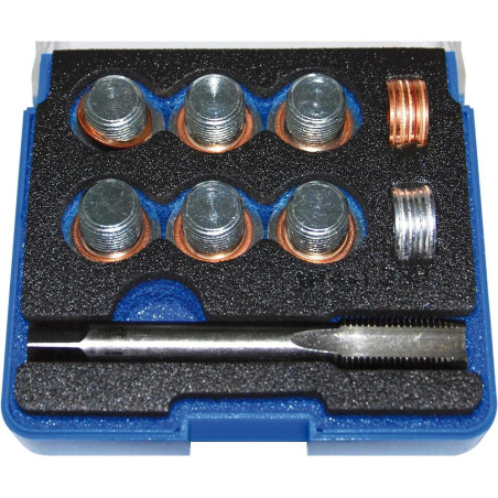 Kit de Réparation pour Carters M14 x 1,25 mm - Réparation Fiable et Pratique - BGS