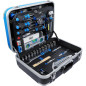 Caisse à Outils Sanitaire 95 Pièces - Dimensions 48x38x18 cm - Matériel Complet et Résistant - BGS