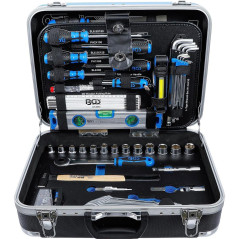 Caisse à Outils Sanitaire 95 Pièces - Dimensions 48x38x18 cm - Matériel Complet et Résistant - BGS