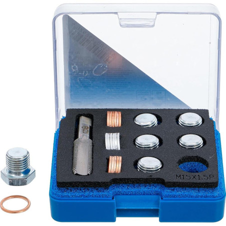 Kit de Réparation pour Carters M15 x 1,5 mm - - Réparation Fiable et Pratique - BGS