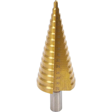 Foret à Métal Nitrure de Titane Ø4-32 mm - Haute Performance et Durabilité - - BGS