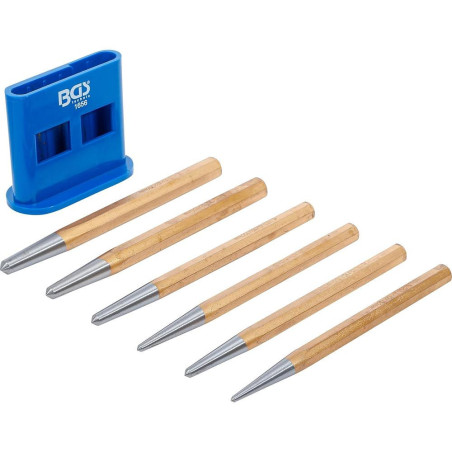 Jeu de Pointeaux 6 pcs - Acier, Précision et Durabilité - Pro - D-Work