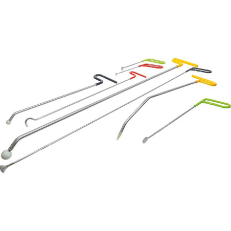 Jeu d Outils de Débosselage 8 pcs - Réparation Facile et Précise, Pro - Acier Résistant - D-Work