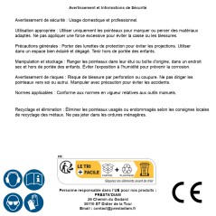 Jeu de Pointeaux 6 pcs - Pro, Acier, Précision et Durabilité - D-Work