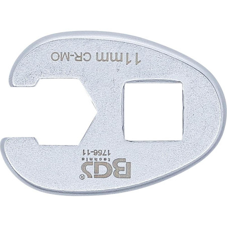 Clé Col de Cygne 10 mm (3/8) - 11 mm - Acier, Précision et Accessibilité - BGS