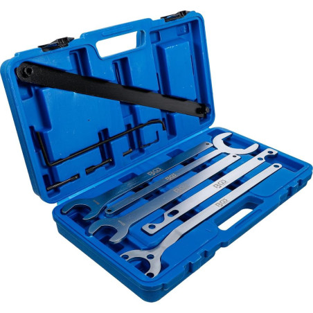 Jeu de Clés pour Ventilateur - 1 Set - Outils Précis et Robustes - Acier, Pro - D-Work