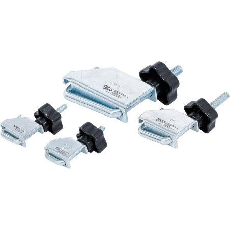 Assortiment de 4 Pinces pour Durites - Zones Difficiles, 4 pcs, Acier, Précision et Robustesse - D-Work