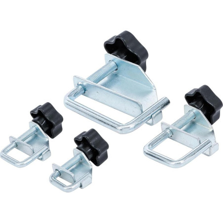 Assortiment de 4 Pinces pour Durites - Acier, Précision et Robustesse - Zones Difficiles, 4 pcs - D-Work