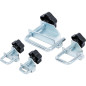 Assortiment de 4 Pinces pour Durites - Acier, Précision et Robustesse - - BGS