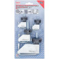 Assortiment de 4 Pinces pour Durites - Acier, Précision et Robustesse - - BGS
