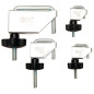 Assortiment de 4 Pinces pour Durites - Acier, Précision et Robustesse - - BGS