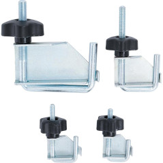 Assortiment de 4 Pinces pour Durites - Acier, Précision et Robustesse - - BGS