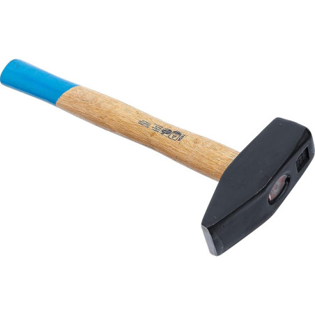 Marteau Mécanicien 2000 g - Poignée Ergonomique - Usage Professionnel et Résistance, Acier - D-Work