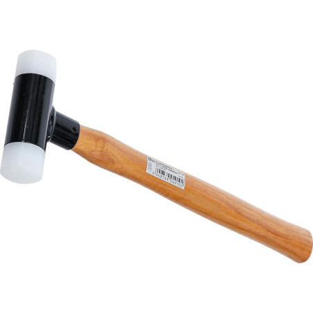 Maillet de Débosselage 30 mm - Manche Hickory, Anti-Rebonds - Précision et Confort d Utilisation - D-Work