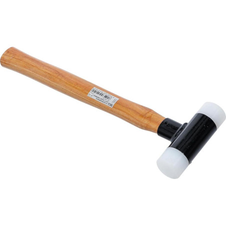 Maillet de Débosselage 30 mm - Manche Hickory, Anti-Rebonds - Précision et Confort d Utilisation - BGS