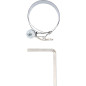 Collier à Segments 80-110 mm - Acier, Réglable - Fixation Solide et Ajustable - BGS