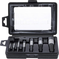 Jeu d Extracteurs de Vis M3-M50 - 8 pcs - Acier Résistant - Dévissage Facile et Rapide, Pro - D-Work