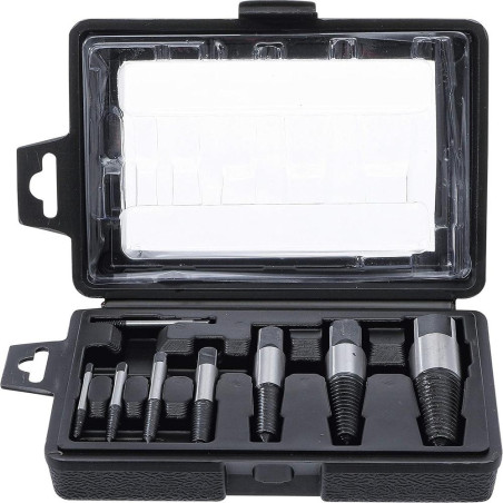 Jeu d Extracteurs de Vis M3-M50 - 8 pcs - Acier Résistant - Dévissage Facile et Rapide, Pro - D-Work