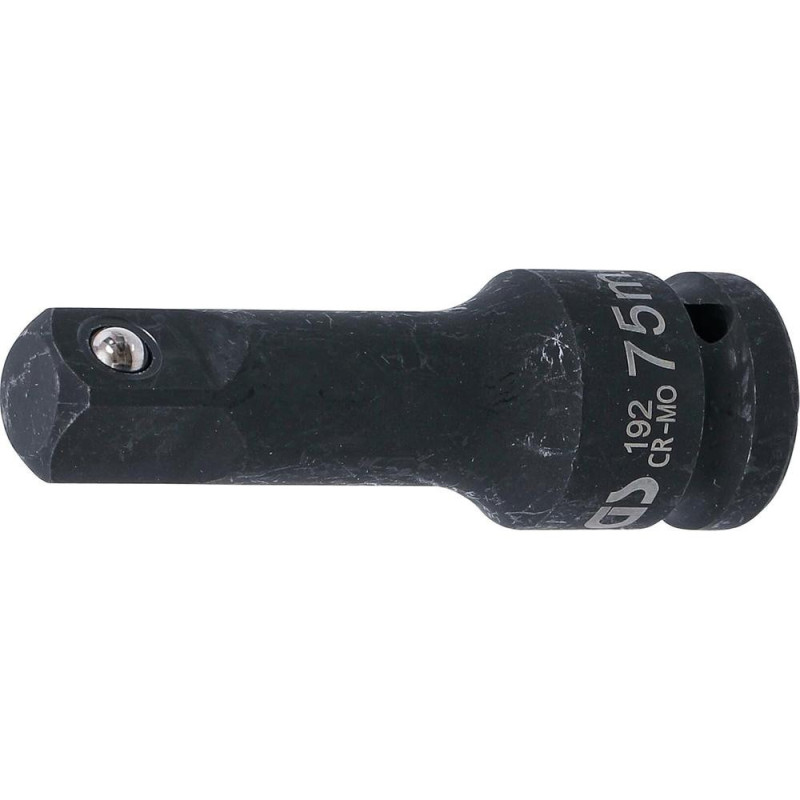 Rallonge à Choc 12,5 mm (1/2 ) 75 mm - Acier Résistant - Utilisation Professionnelle - BGS