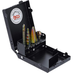 Jeu de Forets Multi-Usage HSS-G 4 Pièces - Acier Rapide, Polyvalent et Précis - BGS