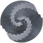 Foret Étagé 6-30 mm - Acier, Polyvalent et Précis - BGS