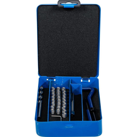 Kit de Réparation de Filets M6 x 1,0 - 29 pcs - Réparation Précise et Durable, Acier, Pro - D-Work