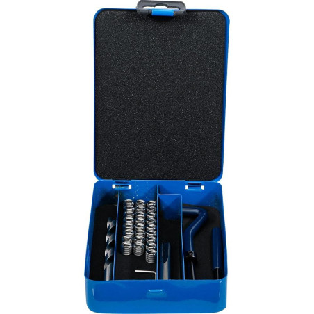 Kit de Réparation de Filets M8 x 1,25 - 29 pcs - Réparation Précise et Durable, Acier, Pro - D-Work