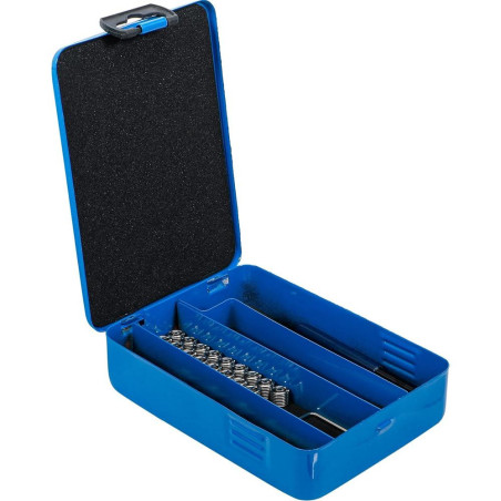 Kit de Réparation de Filets M8 x 1,25 - 29 pcs - Réparation Précise et Durable, Acier, Pro - D-Work