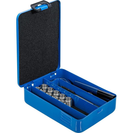 Kit de Réparation de Filets M14 x 1,25 - 14 Pièces - Réparation Précise et Durable - - BGS