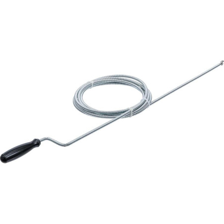 Furet de Plombier 3 m - Flexible et Robuste - Débouchage Efficace des Canalisations - BGS