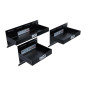Tiroir Petit pour Art. 2001 - 46,4x8,5x62,3 cm - Polypropylène Résistant - Rangement Pratique et Modulable - BGS