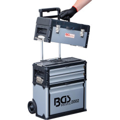 Supplément de Caisse à Outils à Coque Dure - Dimensions 25,6x27,6x51,7 cm - Résistant et Pratique - - BGS