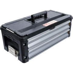 Supplément de Caisse à Outils à Coque Dure 2 Tiroirs - Dimensions 21x27.2x52.9 cm - Rangement Robuste et Pratique - BGS