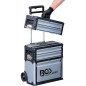 Supplément de Caisse à Outils à Coque Dure 2 Tiroirs - Dimensions 21x27.2x52.9 cm - Rangement Robuste et Pratique - BGS