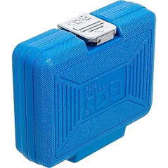 Jeu de Douilles Profil E Longues 12,5 mm (1/2) E10 - E24 - 9 pcs - Précision et Durabilité, Acier - D-Work