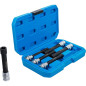 Jeu de Douilles Profil E Extra Longues 12,5 mm (1/) E10 - E20 - 6 pcs - Précision et Accessibilité - D-Work Jeu de Douilles Profil E Extra Longues 12,5 mm (1/) E10 - E20 - 6 pcs - Précision et Accessibilité - D-Work