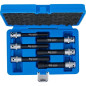 Jeu de Douilles Profil E Extra Longues 12,5 mm (1/) E10 - E20 - 6 pcs - Précision et Accessibilité - D-Work Jeu de Douilles Profil E Extra Longues 12,5 mm (1/) E10 - E20 - 6 pcs - Précision et Accessibilité - D-Work