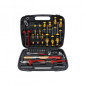 Caisse à Outils 58 Pièces - Dimensions 28,3x6,3x36,9 cm - Matériau Résistant, Pratique et Complète - - BGS