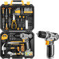 Caisse à Outils 58 Pièces - Dimensions 28,3x6,3x36,9 cm - Matériau Résistant, Pratique et Complète - - BGS