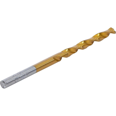 Foret Hélicoïdal 4 mm - HSS-G, Nitrure de Titane - Précision et Durabilité - BGS