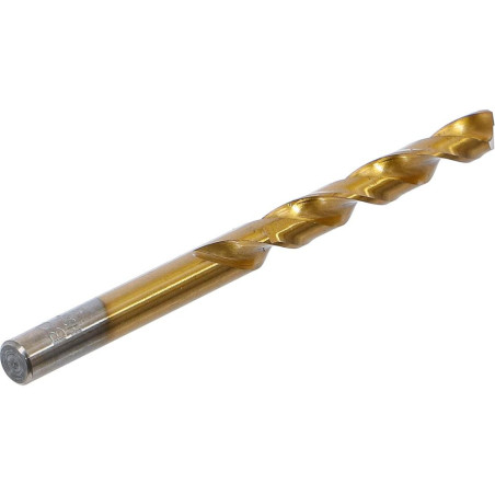 Foret Hélicoïdal 8 mm - HSS-G, Nitrure de Titane - Précision et Durabilité, Acier, Pro - D-Work