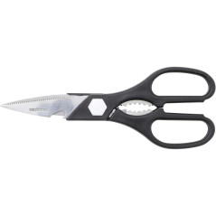 Ciseaux Multifonctions - 26,8 cm - Précision et Polyvalence, Pro - Acier, Lame Tranchante - D-Work