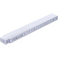 Mètre Pliant 10 Sections 2 m - Compact et Pratique - Mesure Précise et Durable - BGS
