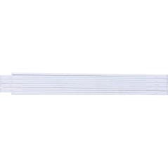 Mètre Pliant 10 Sections 2 m - Compact et Pratique - Mesure Précise et Durable - BGS