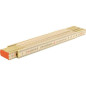 Mètre Pliant Bois 2 m - Compact et Précis - - BGS