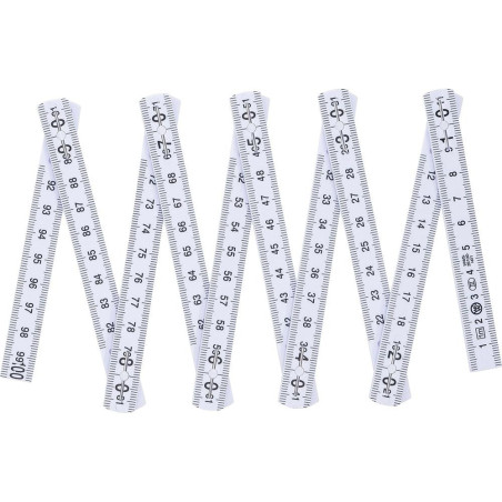 m Pliant 10 Sections 1 m - Bois, Compact et Pratique, Pro - D-Work