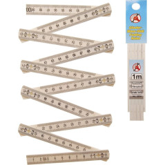 m Pliant 10 Sections 1 m - Bois, Compact et Pratique, Pro - D-Work